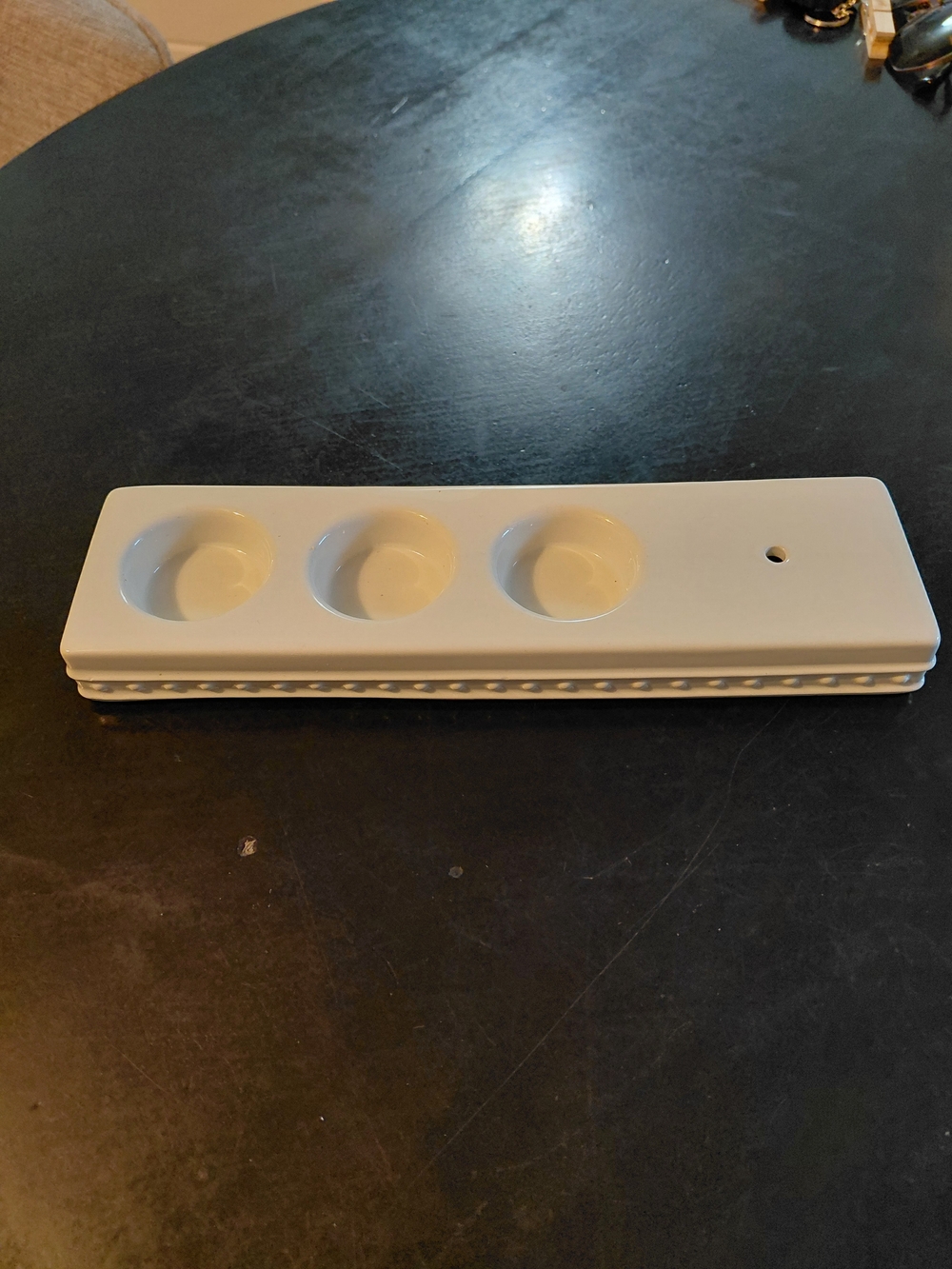 Nora Fleming Votive Holder Pearl Dot